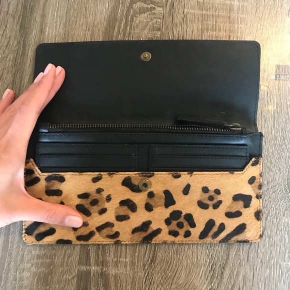 Leopard clutch / wallet - Picture 4 of 4